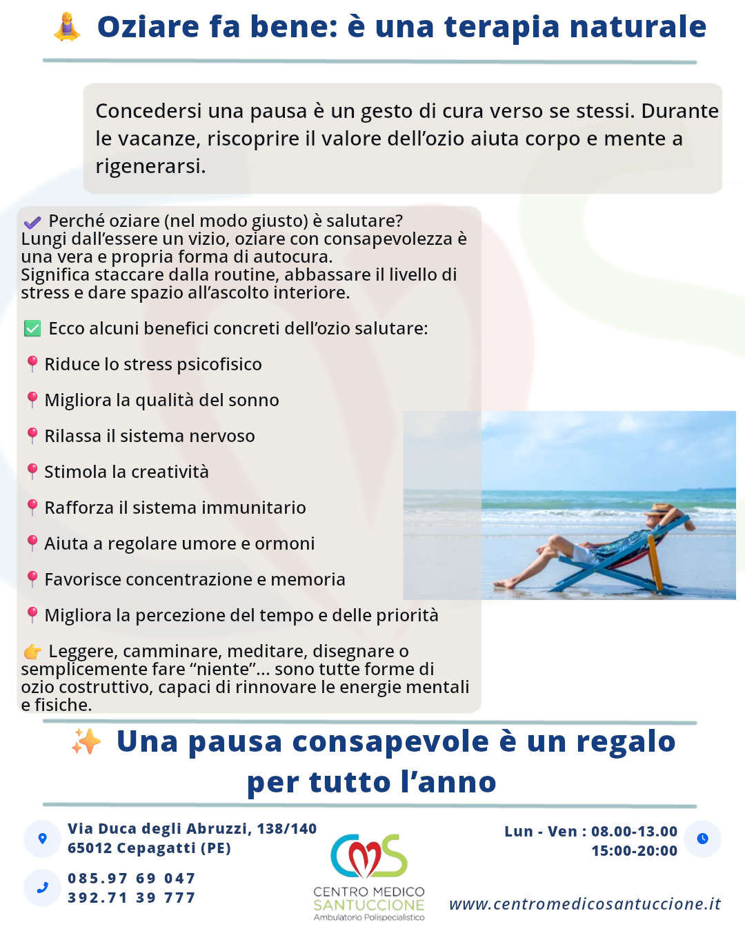 🧘‍♀️ Oziare fa bene: è una terapia naturale