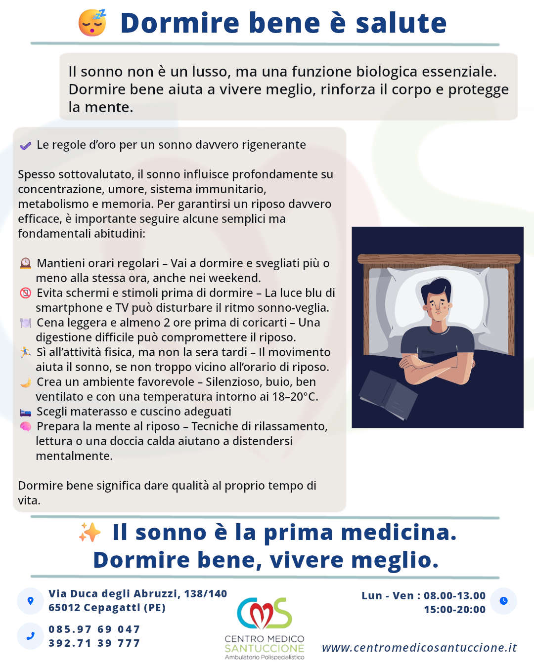 DORMIRE BENE